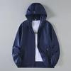 Korean Version Leisure Versatile Thin Style Breathable Hooded Comfort Loose Fitting Men Sun Protection Clothing