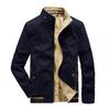 Herbstjacke Herren doppelseitige Militärjacken Mäntel reine Baumwolle Herrenjacke Plus Größe M-8XL