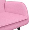 2 Seater Sofa Pink 115 X 61 X 87 Cm Fabric