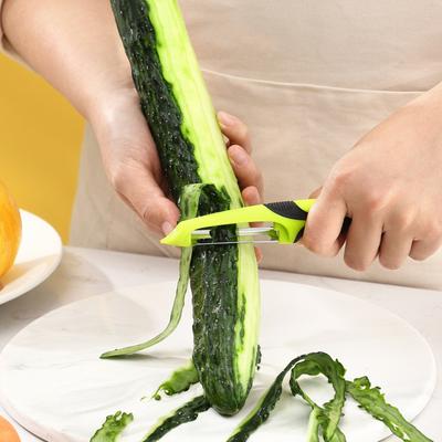 Hand-Kartoffelschäler mit rutschfestem Griff, Gemüseschäler, magisches Werkzeug, Melonen-Kartoffel-Obstschaber, Küchenhelfer-Zubehör