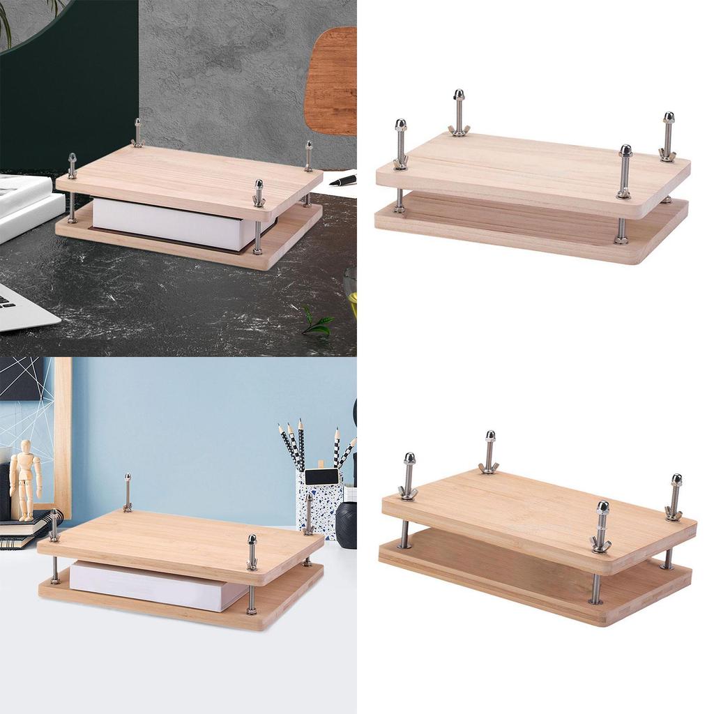 Press Handmade DIY Crafts 15inchx11inch Portable Bookbinding Machine Tool for Notebook Making