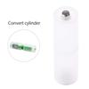 4Pcs Portable Battery Converter Adapter pacer Switcher Case Box AAA to AA Size Storage Boxes Semi-Transparent Hard Plastic Case