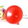 Red 4-Piece Multi-Purpose Thickened Funnel Set for Pouring Wine or Oil