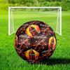 Coca-cola Artwork Design Size 5 Soccer Ball, Suitable for Training and Matches, High-Elasticity, Wear-Resistant Material Gift for Fan