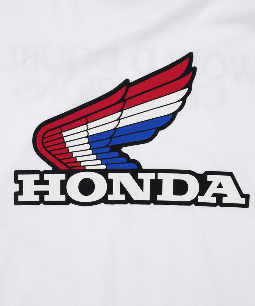 PHYPS MOTORCYCLE [Archive Line] Wing Logo Racing Long Sleeve_White
