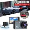 4-inch Dashcam, HD Dual-lens Touchscreen, WiFi Car Dashcam