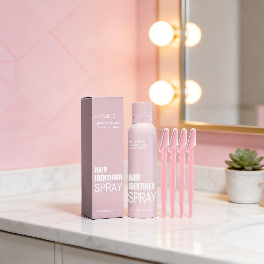 Facial Hair Spray With Moisturizing Care For Men And Women