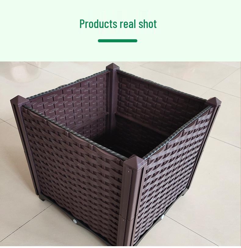 Modular Balcony & Home Vegetable Planting Box - Ideal for Gardens & Seedlings