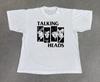Talking Heads Band Members White Vintage Shirt Full Size Unisex T-Shirt