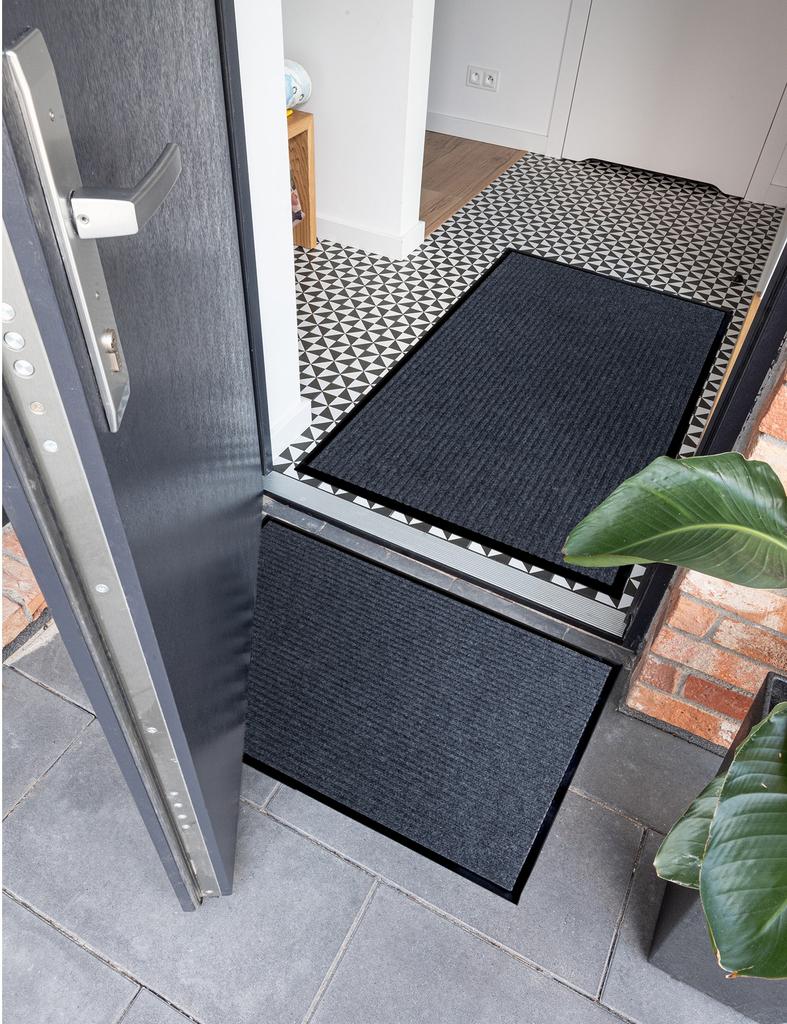 Ready-Made Pvc Doormat, Textile For Interior Use 80 X 120 1 Pc