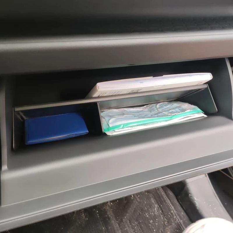 For RAV4 2024 2023 2022 2021 2020 2019 Glove Box Organizer Compatible Insert Glove Compartment Dividers Car Interior Accessories