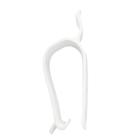 jijijing Toilet Seat Stabilizers, Fixing Buckle, Non Slip Clip for Wobbly Loose Seats, Bathroom Accessory белый