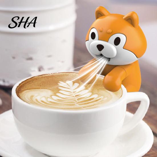 Mug Clip Fan Clip-On Mini for And Bowl Cooling, Cute Elephant Animal Coffee Portable Hanging Chiller, Desktop Beverage Blower, Iced Soup Drinks