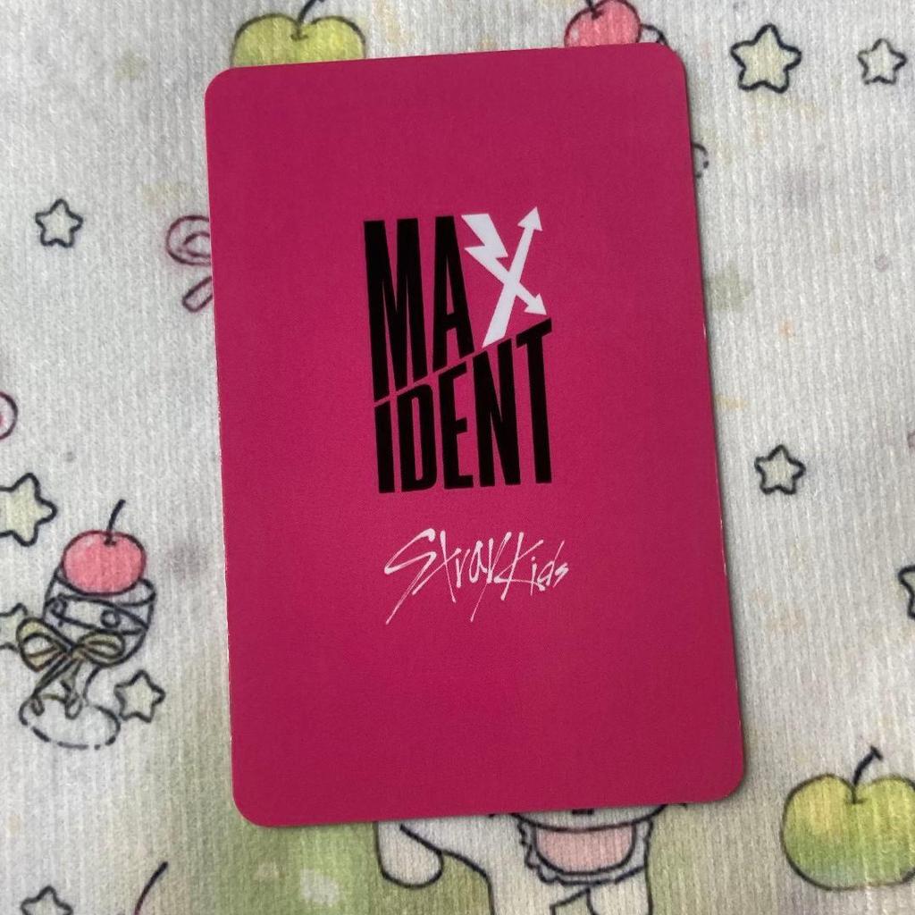 [USED] Felix Public Broadcast StrayKids MAXIDENT Stray Kids Sanoku Trading Card