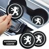 Pro Peugeot Neklouzavý podložka pod hrnek do auta Podložka Gumová podložka Držák na láhev Vnitřní Protiskluzový držák na pohár Pro Peugeot 208 3008 308 5