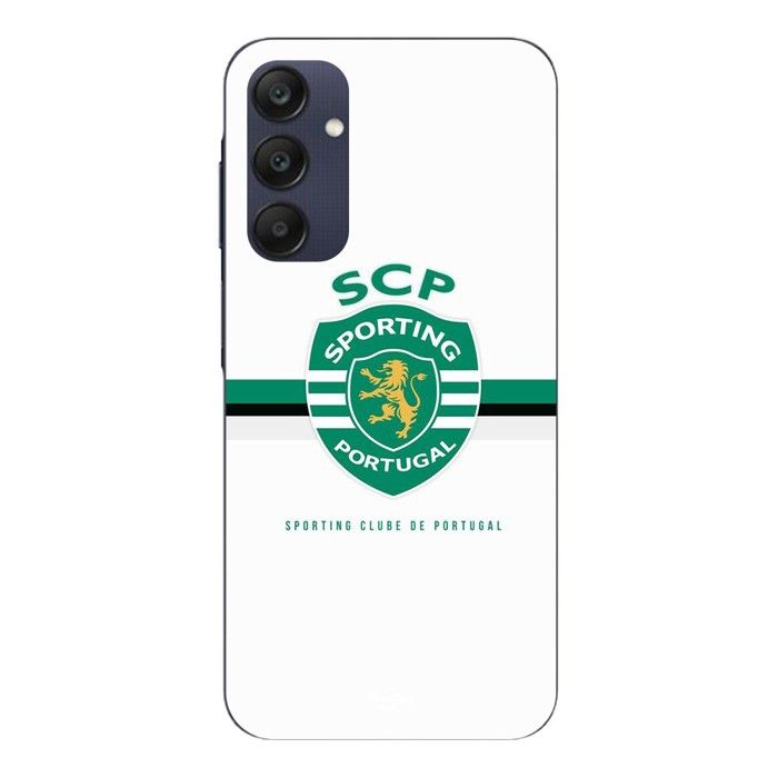 Case For Samsung Galaxy A25 SCP Sporting Portugal White Background Maniacase