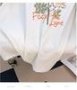 Plus Size Loose Fit Mid-Length Round Neck T-Shirt for Women (Short-Sleeve, Slimming, Belly Covering, Available In Sizes 200/300/350 Jin)