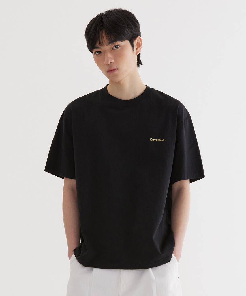 COVERNAT Small Authentic T-Shirt Black