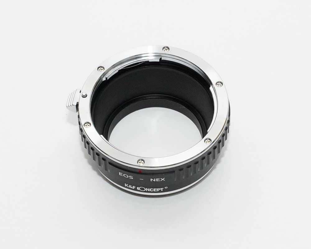 CONCEPT Canon EOS EF Lens To NEX E Mount Adapter with Lens Cloth K&F (EF-S) Ef-nex (KFNEX)