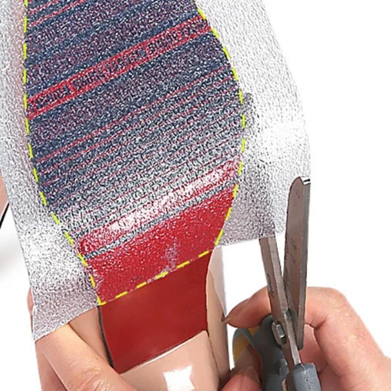 Transparent Shoe Sole Protector Stickers Self Adhesive Anti Slip Wear Resistant Clear Outsole Tape for Women High Heels