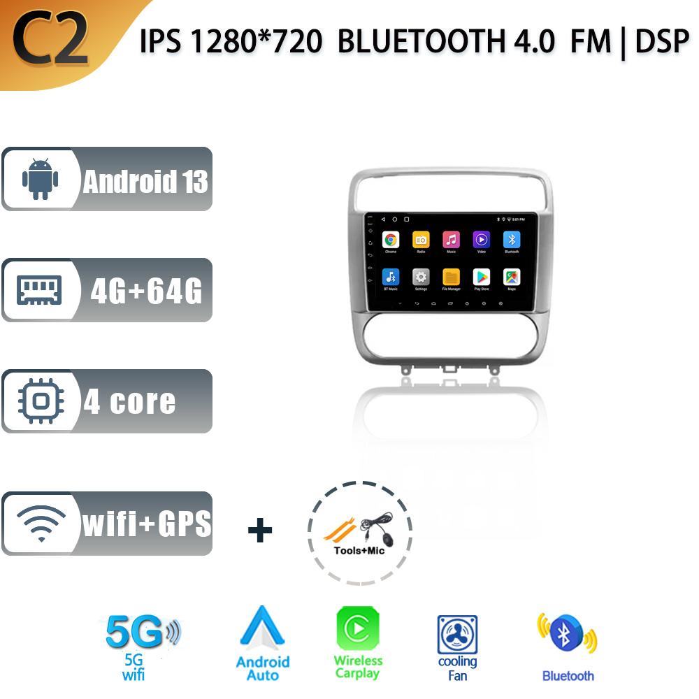 Android 13.0 For Honda Stream 1 2000 -  2006 Car Radio Multimedia Video Player Navigation Stereo GPS WIFI 4G Wireless Carplay BT