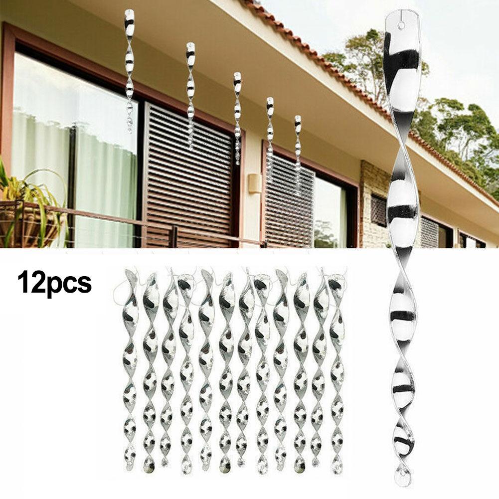 360 Reflective Bird Deterrent Wind Chime Bird Deterrent Outdoor Use Humanely Deter Birds Outdoor Home And Garden Decor