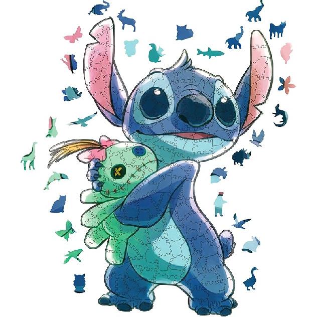 Wooden Puzzles for Adults, 200 Piece Irregular Animal Shaped Wooden Jigsaw Puzzles, Unique Puzzles for Adults, Cool Puzzles for Adults, Funny Gifts Style a