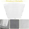 Handbag Accessories Plastic Bag Mesh Grid Durable Black White Canvas Bag Sheets Mesh Cloth