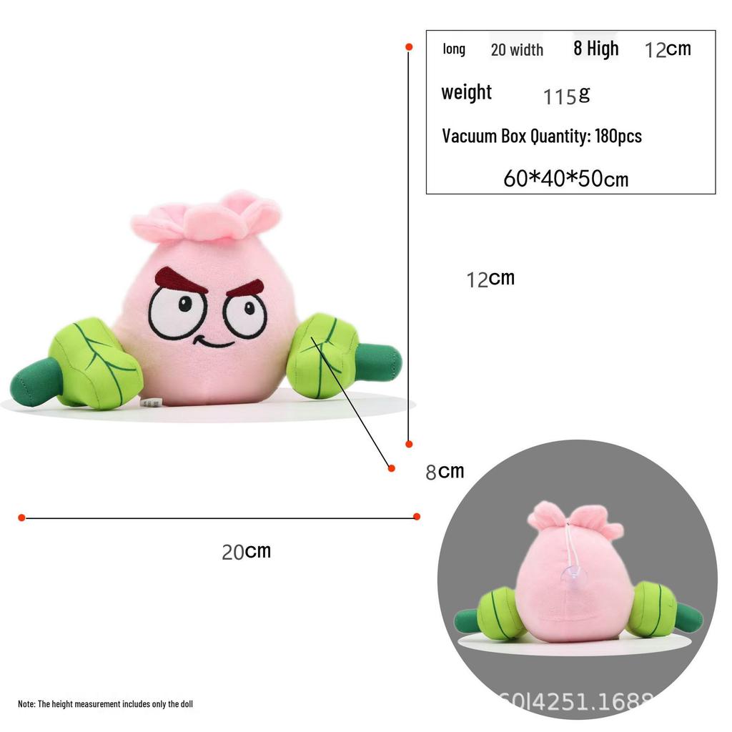 Popular Plant Vs. Zombies Plush Toy Set - Kids' Birthday Gift