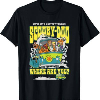 Scooby-Doo Where Are You Mystery Inc Psychedelic T-Shirt