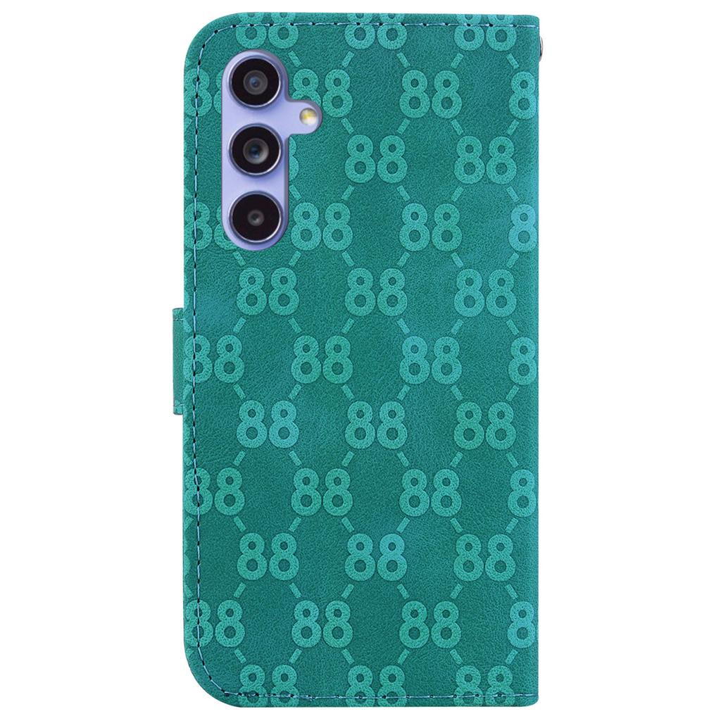 For Samsung Galaxy A35 5G Case PU Leather Wallet Phone Cover Double 8-Shape