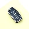 Silver Edge Keyless TPU Car Key Case Cover Shell Fob Case For Ford Focus 2 MK2 Fiesta Mondeo Galaxy Falcon Territory Ecosport Kuga Escape