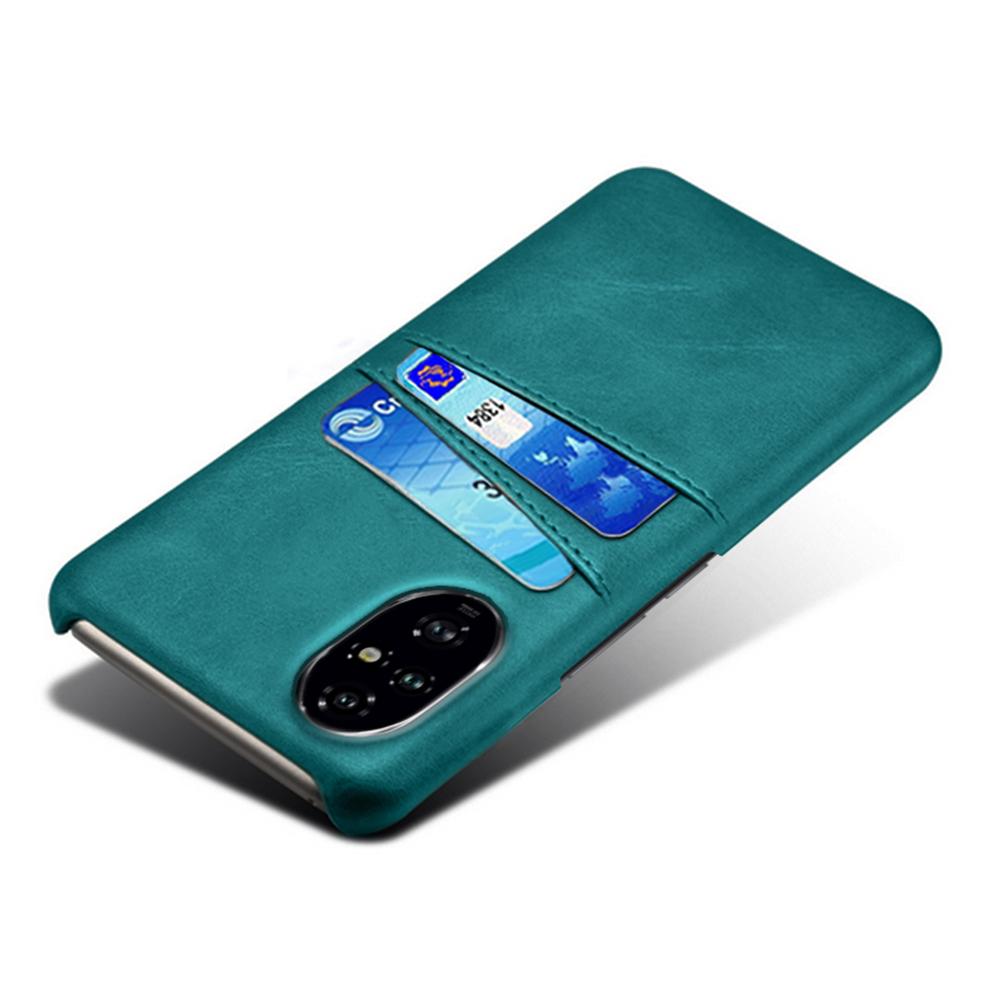 For Honor 200 Pro 5G Case Dual Card Slots PU Leather+Hard PC Phone Cover