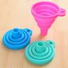 5Pcs Foldable Silicone Funnel, Mini Collapsible Oil Funnel for Kitchen, Portable Small Liquid Transfer Tool for Bottles