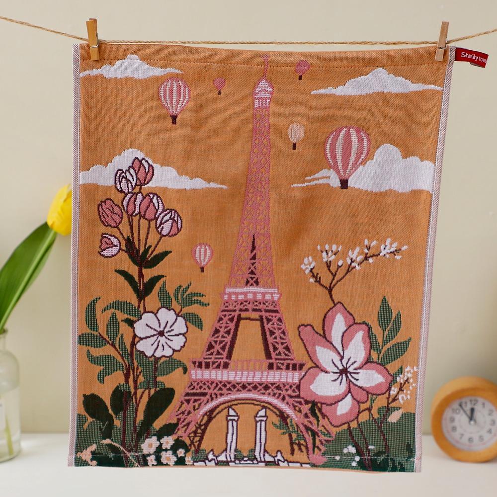 High Quality 34x40cm Large Hand Towel Quick Dry Decorative Pure Cotton Dish Cloth 4 Layer Cotton Gauze Tea Towel Home Restaurant