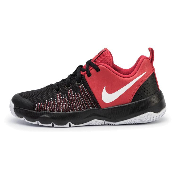 

Nike Team Hustle Quick Synthetic Leather Trendy Versatile Shock Absorption Non-Slip Wear-Resistant Low-Top Kids Basketball Shoes 922680-002 39