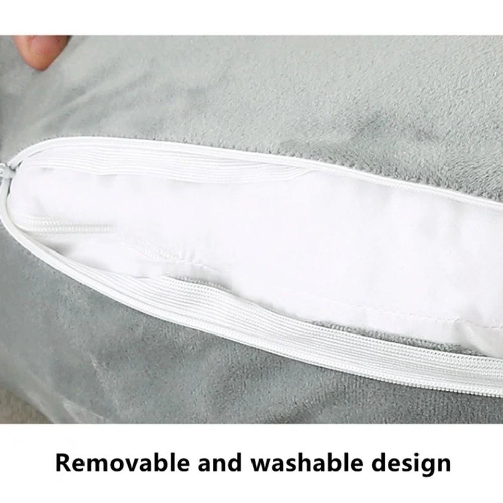 New Soft Reading Gaming Pillow Skin-Friendly Multi-Purpose Ergonomic Moon Pillow Comfortable U-Shaped Lap Pillow Office Nap