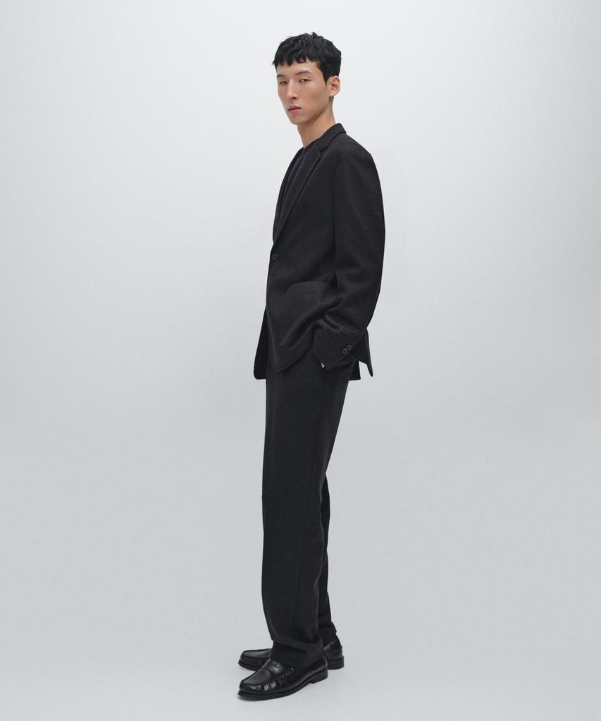 Masimodutti Wool Blend Trousers