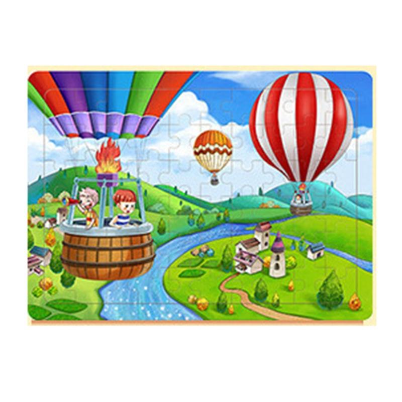 60 Stück Früherziehung Tierpuzzles Lern-Spielset Spielzeug-Set Pädagogisches Set Puzzle Kinder Pädagogisches Spielzeug Zuhause