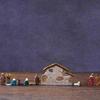 Nativity Statues Figures Set Resins Manger Scene Minaiture Figurines Ornaments for Mantels and Shelf Christmas Decors