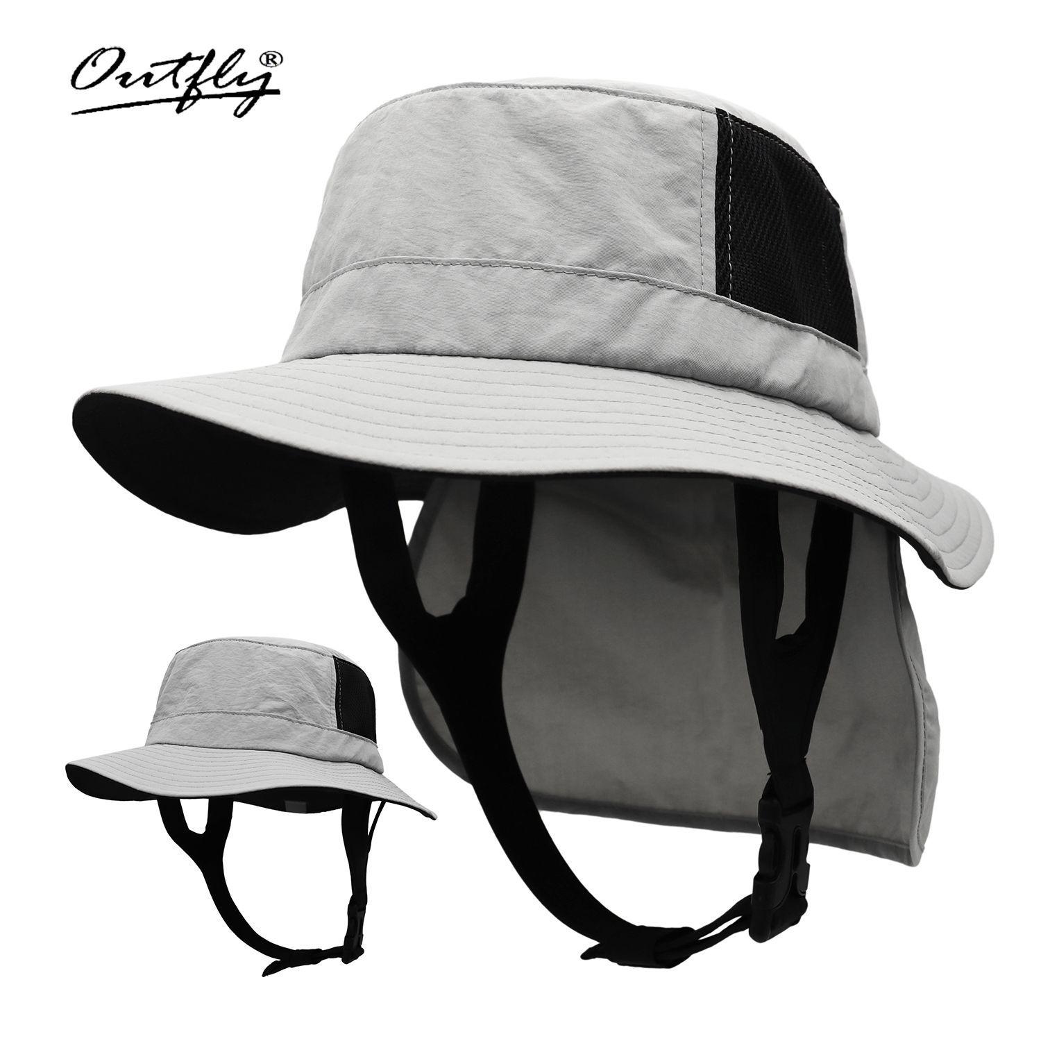 

Men s UPF50+ Quick-Dry Cycling & Fishing Hat with Neck Protection Adjustable светло-серый