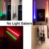Acrylic Clear Light Saber Stand Wall Mount Storage Rack With Screws For Star Planet Lightsaber Display