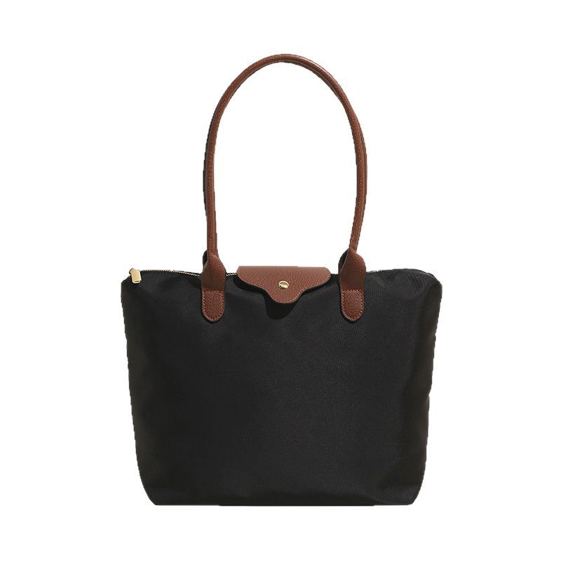 Casual hand-held large-capacity bag women's 2025 spring/summer new simple lightweight shoulder bag for commuting to work