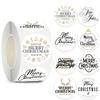 100-500Pcs High-Quality Merry High-Quality Christmas High-Quality Sticker High-Quality Christmas High-Quality Party High-Quality Decoration