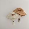 Letter Embroidery Baby Bucket Hat Breathable Thin Cotton Toddler Boy Girl Fisherman Cap Casual Travel Kids Sun Hats