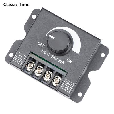 DC 12V 24V LED Dimmer Schakelaar 30A 360W Spanningsregelaar Verstelbare Controller Voor LED Strip Licht Lamp LED Dimmen Dimmers