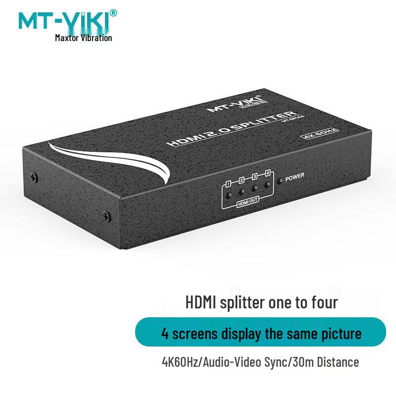 

MT-viki 4K HDMI 2.0 Splitter 1x4