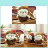 Plush Hamster Keychain With Pp Cotton Filling For Gift Or Bag Decor