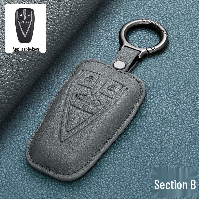 Changan Car Key Case for CS75 Plus, Yidong, CS35, 55, Unik, X5, Oshan Models