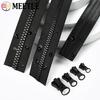 1-10M 5# 8# Waterproof Zipper with Puller Resin Zips for Jackets Shoes Raincoats Backpack Zippers Repair Replacement Accessories